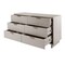 Manhattan Comfort Granville 55.07 Double Wide Dresser in Light Grey DR-5036 - alternate 3